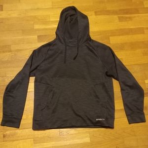 Black WARMTEK hoodie size small 100% polyester